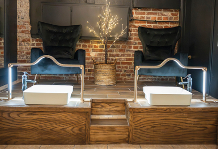 The Soul Beauty Salon offers manicures, pedicures and a host of beauty and hairstyling options in a warm, comfortable setting.