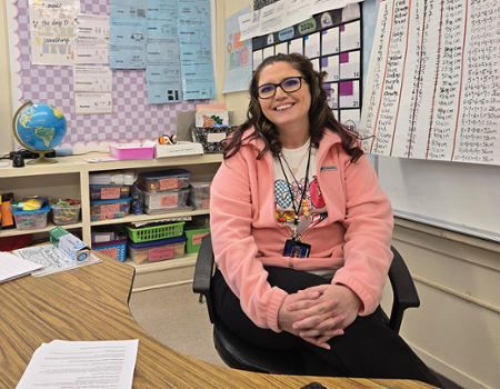 Ashley Doty is a 3rd grade teacher at Conger Elementary. She loves the challenge of the work and plans to earn a masters degree in the future.