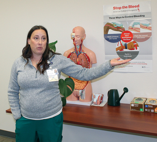 Jessica Gross, BSN, RN, serves as the Workforce Program Manager at Sky Lakes and oversees the CTE campus, located in a spacious, newly renovated building at 2200 N. Eldorado Ave. in Klamath Falls, just south of the Klamath Basin Behavioral Health offices.