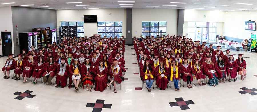                                                  Photo courtesy of Aurora Simpson photograpy The KCC class of 2025.