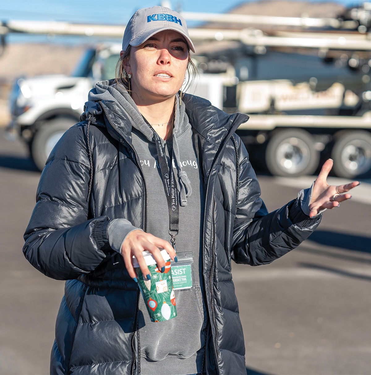 Jenn Scott, prevention and outreach coordinator for Klamath Basin Behavioral Health  explains that the Movember events are meant to raise awareness among men on how to take better care of themselves, both physically and mentally.