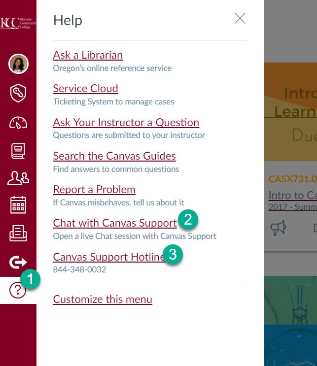 KLAMATH Community College Canvas