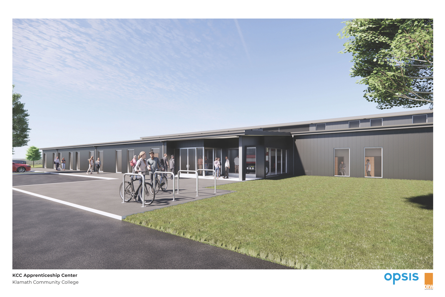 Render of the KCC Apprenticeship Center