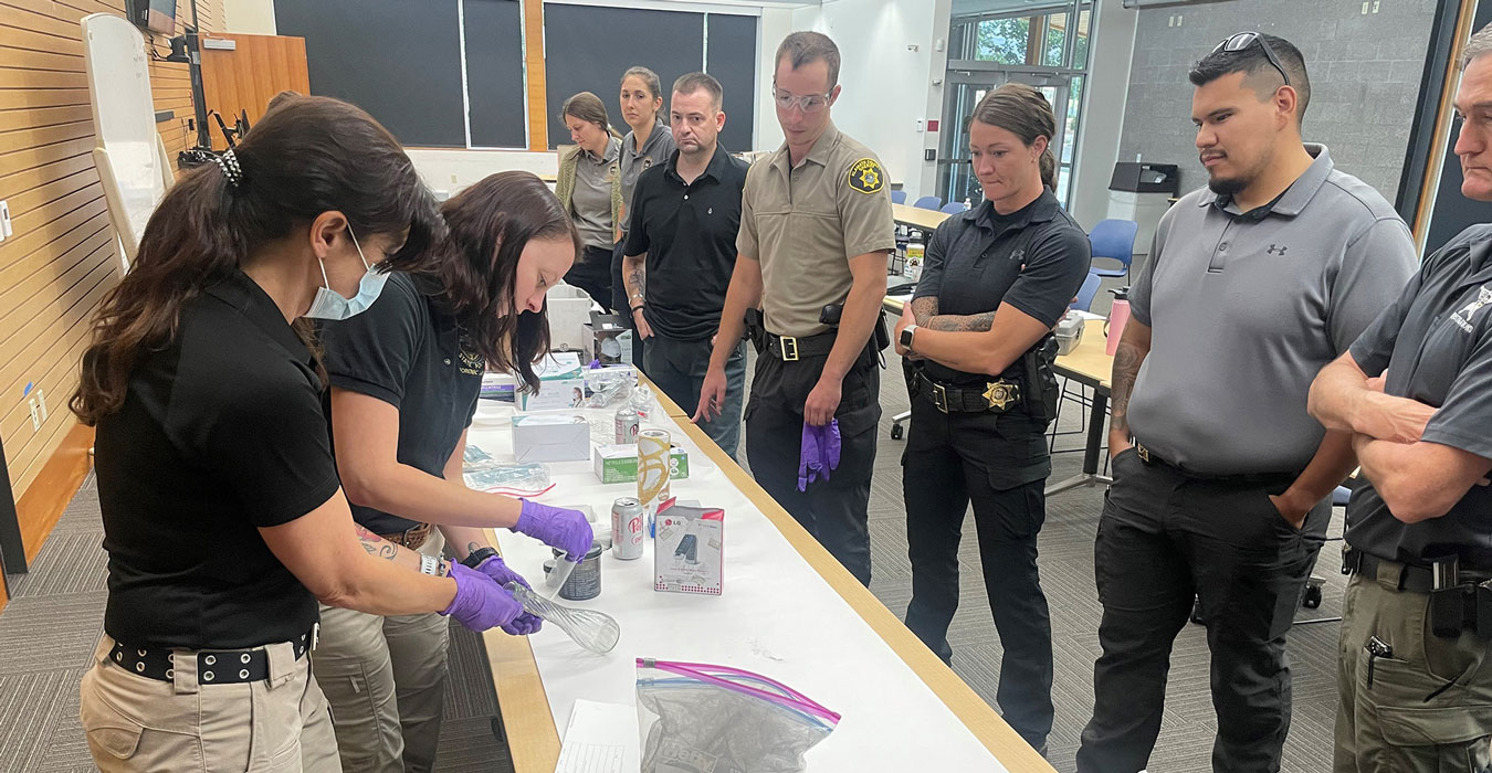 DPSST training held on the KCC Campus