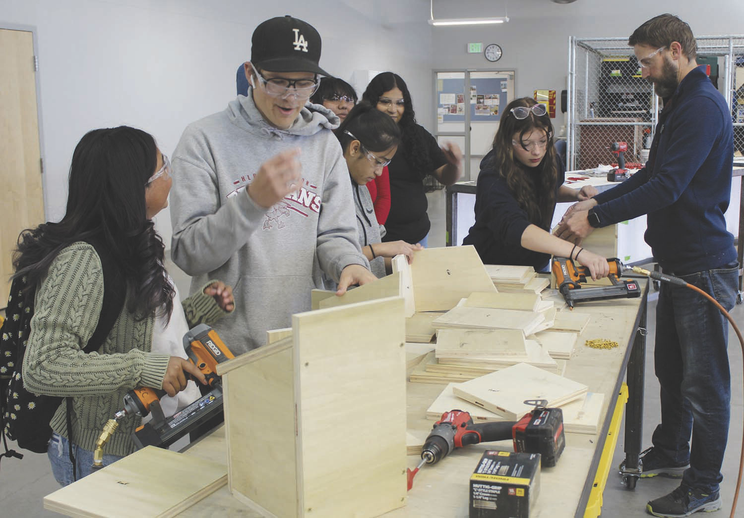 Birdhouse building
