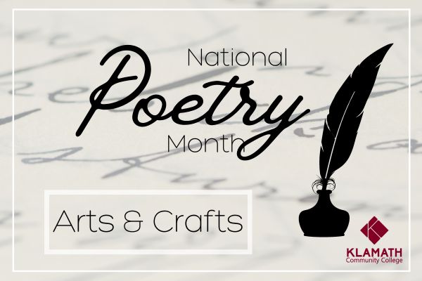 National Poetry Month: Arts and Crafts Day