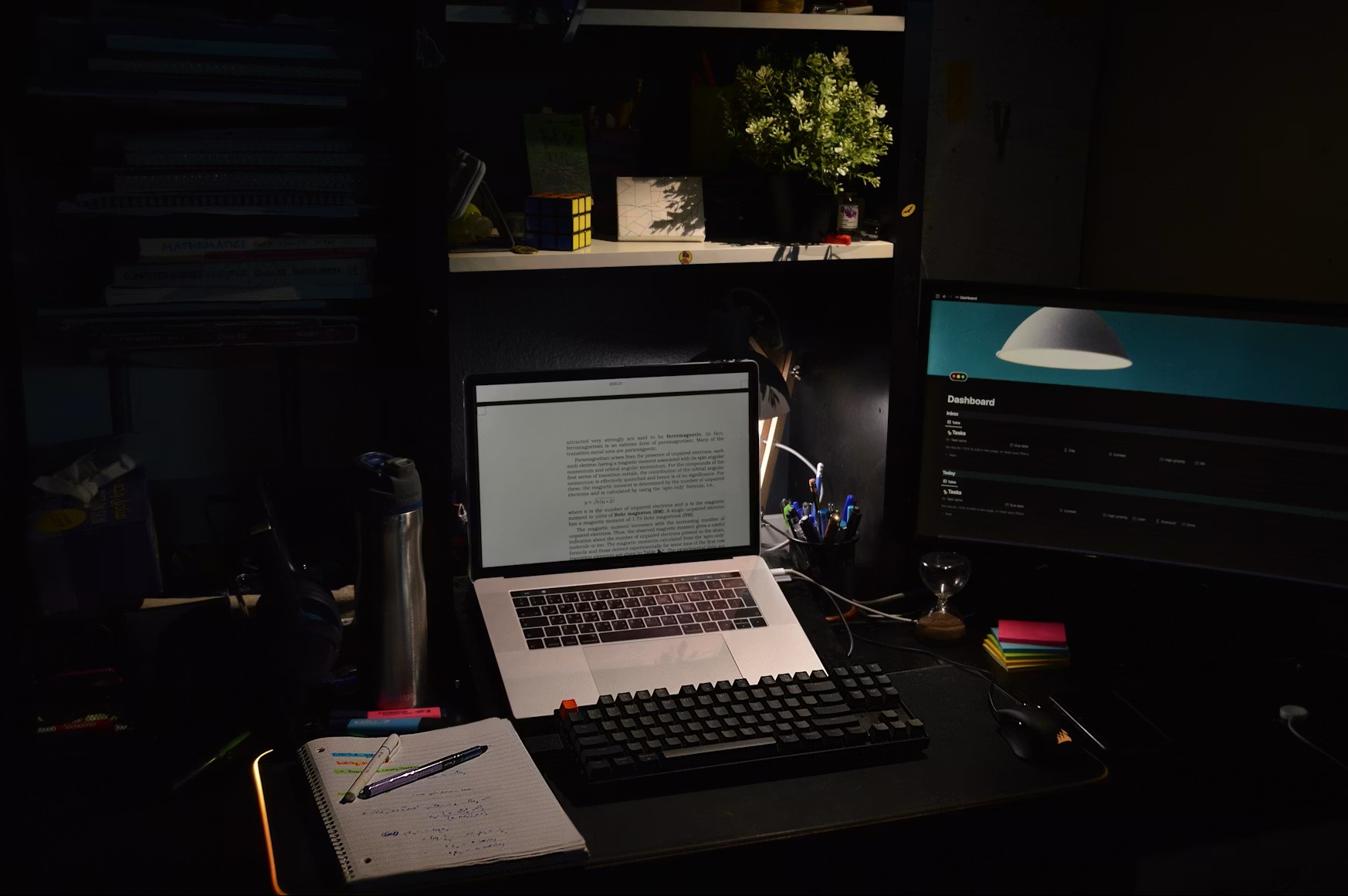 Student studying IT and cybersecurity online