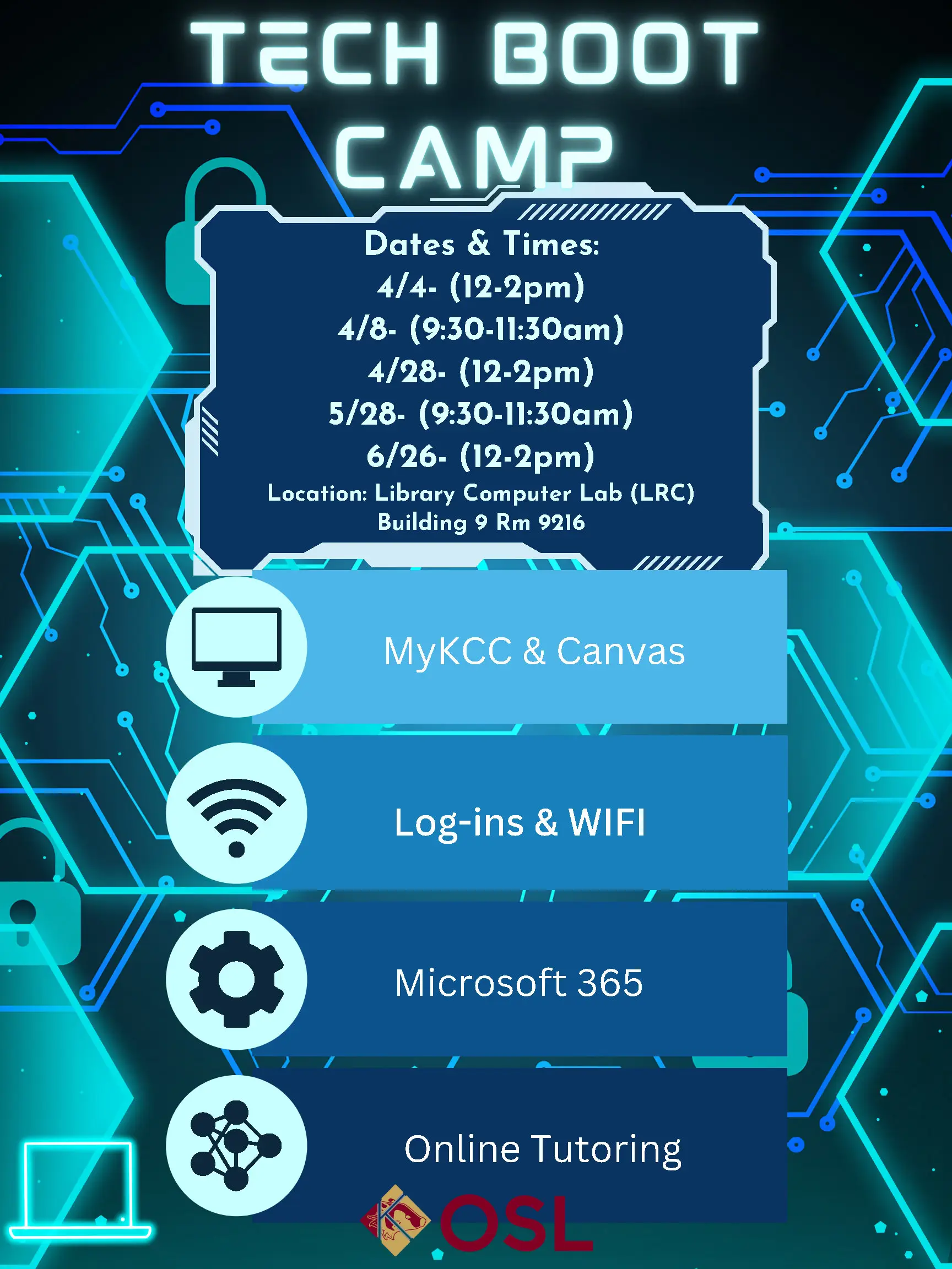 KCC Tech Boot Camps
